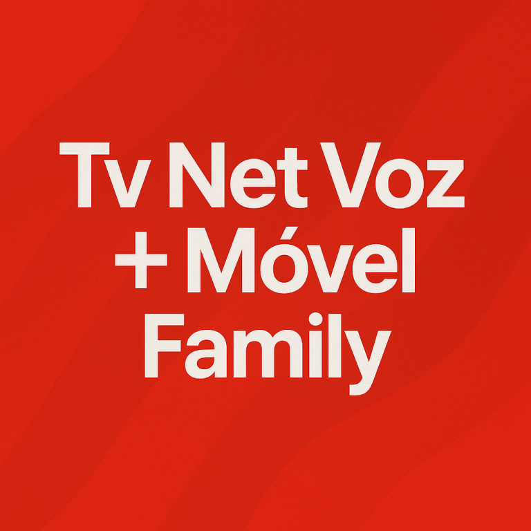 Tv Net Voz + Movel Family